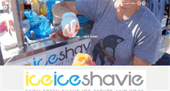 Desktop Screenshot of iceiceshavie.com